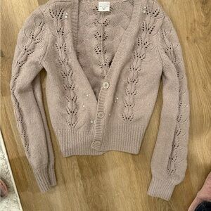 Abercrombie girls grey Sweater